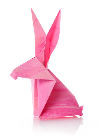 pink rabbitの写真素材