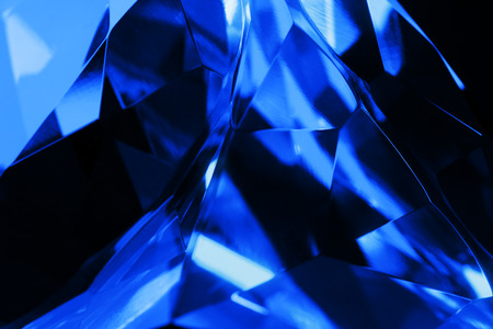 blue crystal backgroundの写真素材