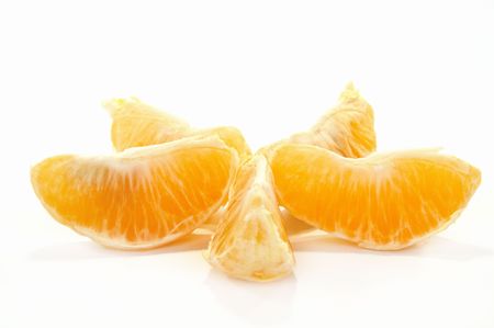 orange piecesの写真素材