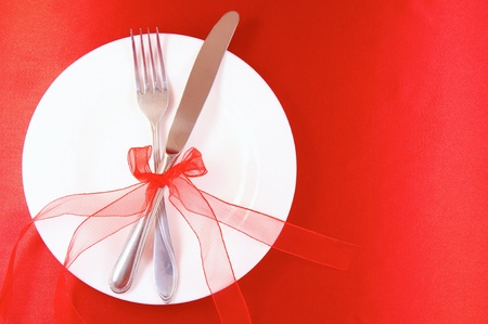 romantic dinnerの写真素材