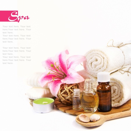 Spa setting Spa setting