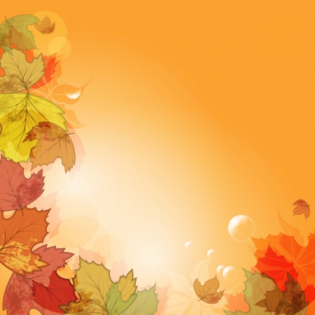Autumn backgroundのイラスト素材