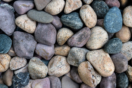 Sea stones background