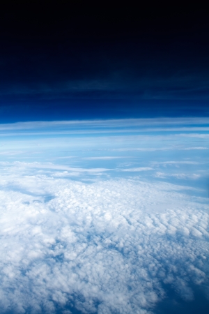 Blue Sky Cloudsの写真素材