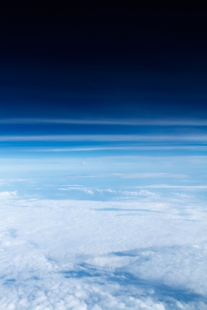 Blue Sky Cloudsの写真素材
