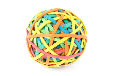 Rubber band ball