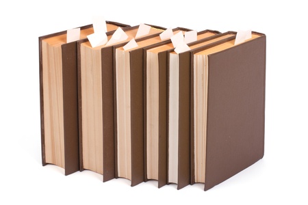 Book isolated on white backgroundの写真素材