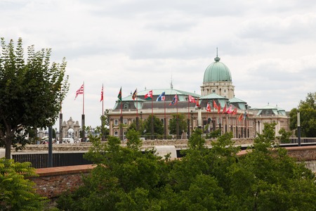 The National Gallery Building in the Buda Castle, Budapest. Hungaryの写真素材