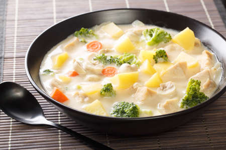 Winter Japanese Cream Stewの写真素材