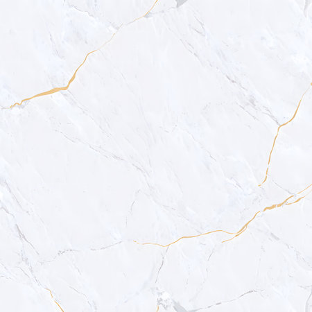 White marble texture with gold veins. Seamless abstract background.の素材