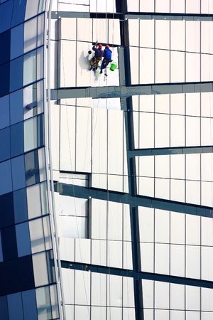 window cleanersの写真素材
