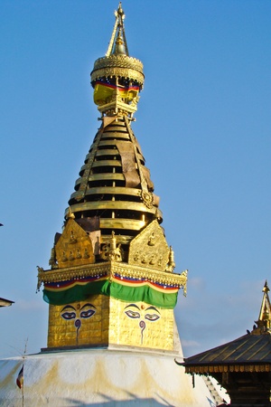 Pashupatinath Temple in Kathmadu, Nepalの写真素材