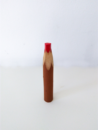 Red pencilの写真素材