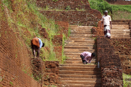 Sigiriya workerのeditorial素材