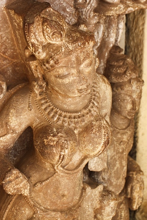 Khajuraho temples and their erotic sculptures Indiaのeditorial素材