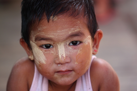 Unidentified children use of Tanaka,のeditorial素材