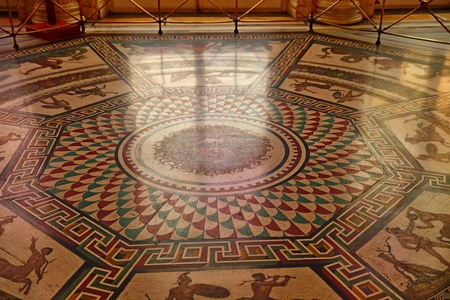 interior of the State Hermitage (Winter Palace) in St. Petersburg Russiaのeditorial素材