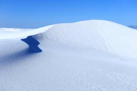 White Sands National Monument in New Mexico, USAの写真素材