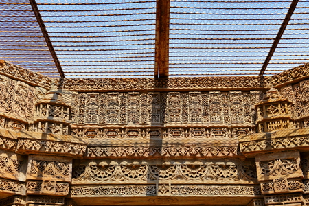 Adalaj Stepwell is a Hindu building in the village of Adalaj near Ahmedabad in the Indian state of Gujarat.のeditorial素材