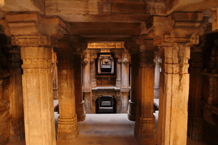 Adalaj Stepwell is a Hindu building in the village of Adalaj near Ahmedabad in the Indian state of Gujarat.のeditorial素材