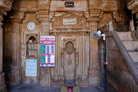 Hazrat Harir RA Masjid at Ahmedabad in the Indian state of Gujaratのeditorial素材