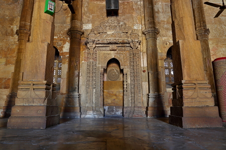 Jama Masijd mosque in Makaraba, Ahmedabad in the Indian state of Gujaratのeditorial素材