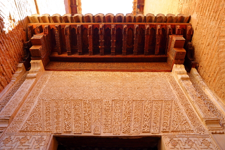 beautiful Moorish Style design of Alhambra Granada - Andalusia, Spain, Europeのeditorial素材