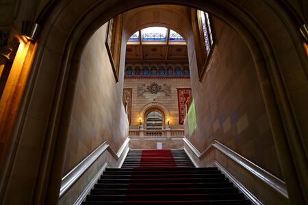 Universitat de Barcelona (University of Barcelona) The University was founded on 3 November 1450 in Barcelona, Spain.のeditorial素材