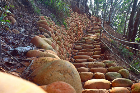 Huoyanshan Nature Reserve, Beautiful landscape at Miaoli Sanyi, Taiwan