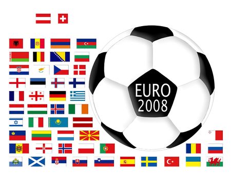 football Euro 2008の写真素材