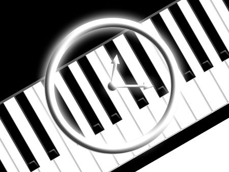 music timeの写真素材