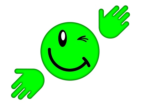 smiley faceの写真素材