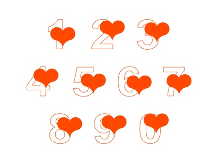 Numbersの写真素材