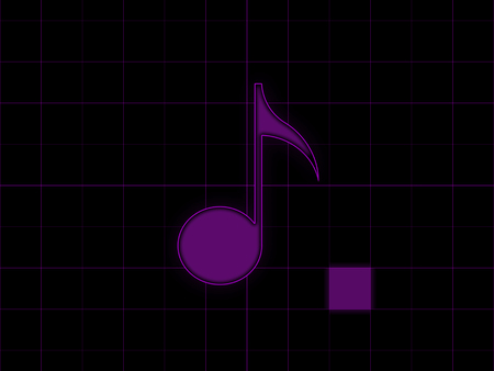 Note on the checkered backgroundの写真素材