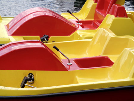 Paddle boatsの写真素材