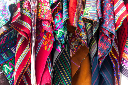 Mayan dress, colorful Mayan fabrics Guatemala