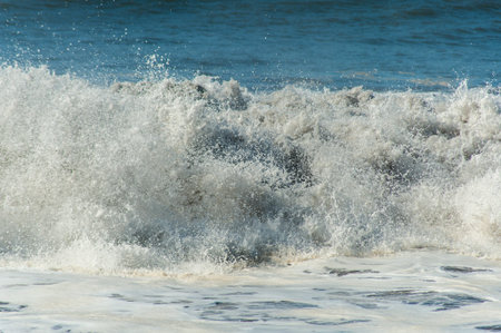 Swell on the beaches of the Pacific Ocean, La Libertad El Salvador