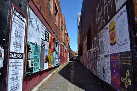 Graffiti and Mural in Melbourne, Victoria - Australia.のeditorial素材