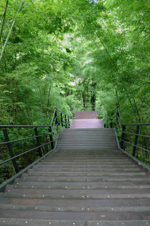 The memorial of Hellfire Pass as a part of Thailand-Burma Railway in Kanchanaburi, Thailand. It's...