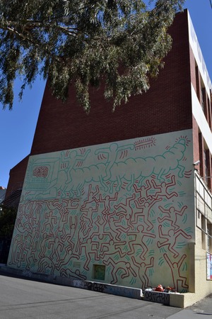 Graffiti and Mural in Melbourne, Victoria - Australia. Pic was taken in September 2016のeditorial素材