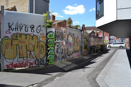Graffiti and Mural in Melbourne, Victoria - Australia. Pic was taken in September 2016のeditorial素材