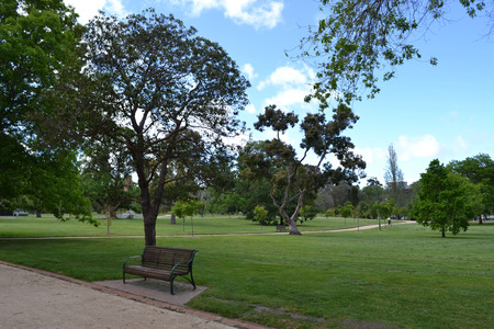 The view around Royal Botanic Garden, Melbourne, Australia. Pic was taken in September 2016.の写真素材