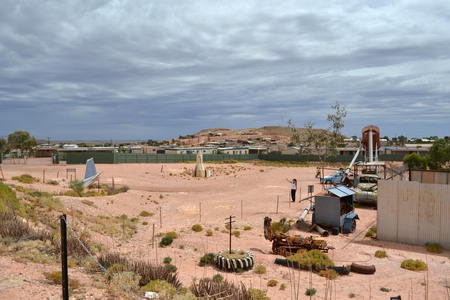 The mining activity (and museum) around Coober Pedy, Central Australia. Pic was taken in November 2016.のeditorial素材
