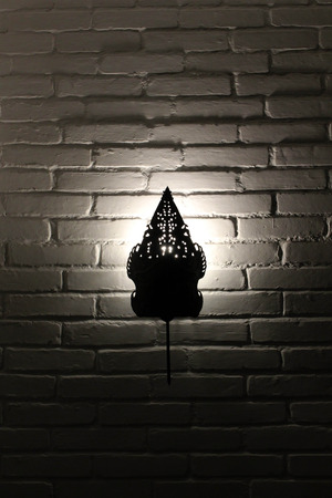 The silhouette of Javanese puppet, called "Wayang". Pic was taken in November 2017.
の写真素材