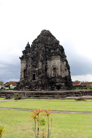 Jogjakarta in Indonesia has dozens temples (beside the popular Borobudur and Prambanan). This one is Candi Kalasan Temple. Pic was taken in November, 2017.の写真素材