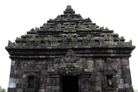 Jogjakarta in Indonesia has dozens temples (beside the popular Borobudur and Prambanan). This one is Candi Ijo Temple. Pic was taken in November, 2017.のeditorial素材