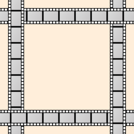 Frame of movie films.のイラスト素材