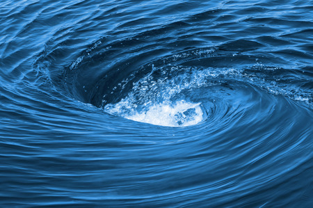 The raging whirlpoolの写真素材