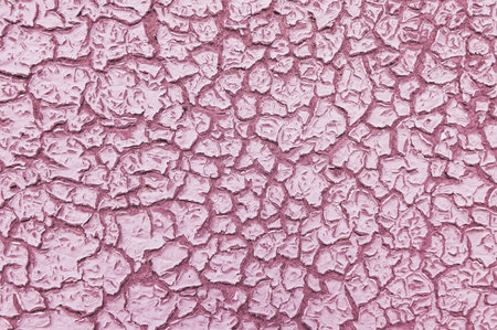 Background of a wall fragment with cracked paint