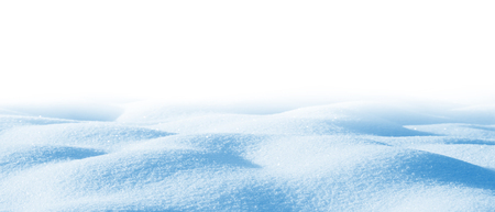 Snowdrift isolated on white background for designの写真素材